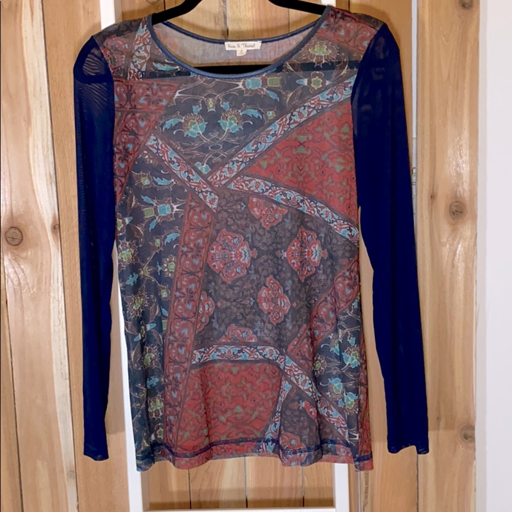 Hem & Thread  Mesh Jersey